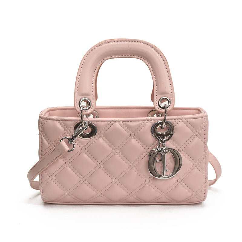 Cross-border high-end diamond Princess Diana bag women's 2025 summer new temperament simple shoulder bag trendy versatile women's bag