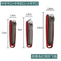 Wholesale nail clippers - single, anti-splash, large size - nail clippers, cuticle nippers, manicure & personal care tools (single unit)