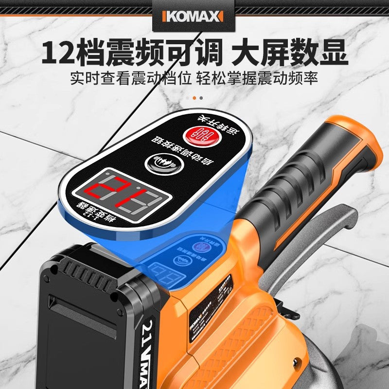 Tile laying machine - high-power electric vibrator for smart large format wall and floor tiles - the ultimate tile installation tool