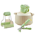 Silicone non-slip oven mitts three-piece kitchen clip bowl clip suit dish steamer for home clip tool