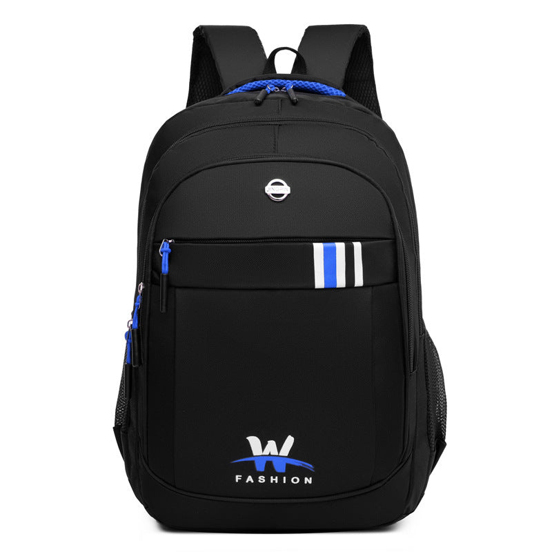 Customized new multi-layer large-capacity leisure business travel backpack men's computer bag trendy fashion student schoolbag