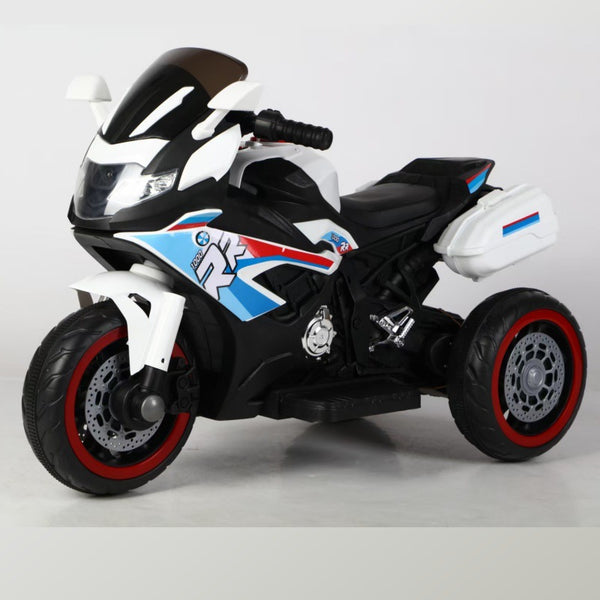 Children's electric vehicle motorcycle boy charging tricycle baby can sit toy car remote control dual drive battery car