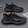 Men's shoes 2026 spring trendy brand versatile casual sports ultralight running shock absorption height increasing student white sneakers dad shoes