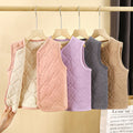 Kids school uniform handy gadgetfall and winternew arrival three-layer quilted cotton boys' cotton coat fleece-linedthickened inner layer girl's cotton jacket type a