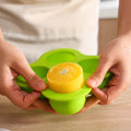 4-hole silicone baby kids food supplement box sealed crisper box ice grids ice cream fruit ice mold baking cake pan