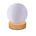 Desk lamp bedside lamp moon lamp moon ins girl gift atmosphere lamp romantic bedroom rechargeable night light 5u