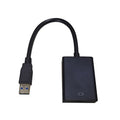 Usb3.0 to hdmi adapter cable usb3.0tohdmi converter video cable black audio wired hd