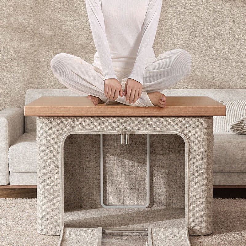 Real cotton and linen thickened clothes storage box Fabric clothing finishing box Foldable household goods large-capacity Baina box