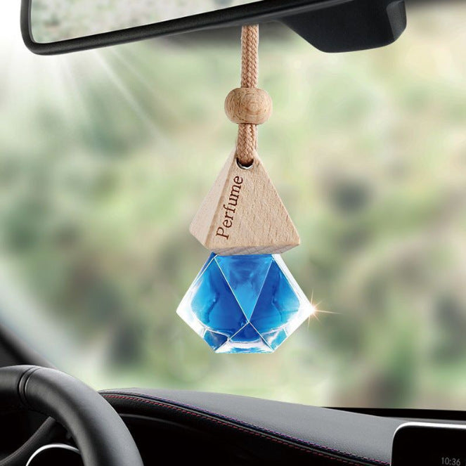 Car aromatherapy car perfume pendant pendant essential oil hanging aromatherapy pendant car fragrance ornament high-end men and women