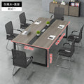 Conference room bench table, small office furniture, negotiation table, training table, office desk and chair combination, multi-person desk