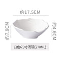 Rock texture minimalist ceramic western dinnerware black and white bowls plates dishes restaurant hotel high-end plating fruit salad bowl