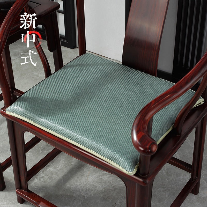 Summer cold rattan seat cushion solid wood armchair mat seat cushion Chinese mahogany sofa cushion chair cushion wholesale
