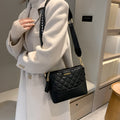 This year's trendy women's bags: 2025 new arrival, stylish diamond-quilted embroidered shoulder bag, versatile and elegant crossbody bag, dropshipping available