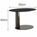 Italian normcore round flying saucer coffee table modern casual small table living room for home coffee table accessible luxuryclassy coffee table