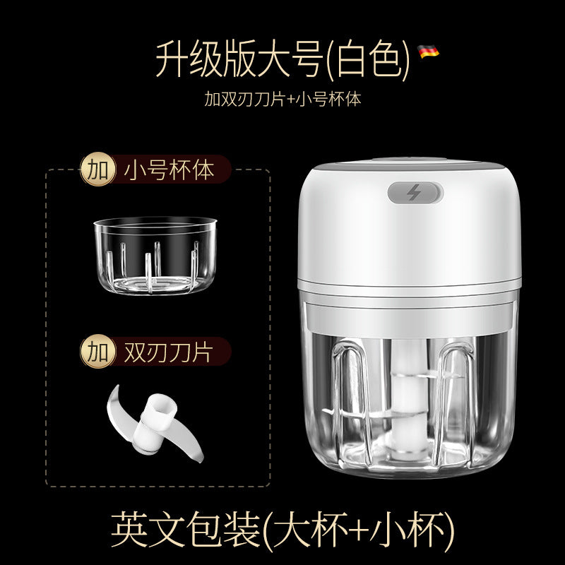 Baby, baby food aid, cooking machine, electric garlic puree, grinder, electric garlic masher, garlic grinder, garlic beating