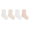 Babylon baby socks mulberry silk solid color breathable mesh class a cotton infant seamless boys and girls kids socks