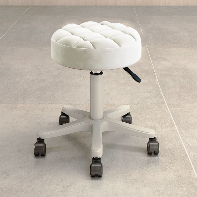 Adjustable height makeup stool - trending vanity stool for home, live streaming, and nail art