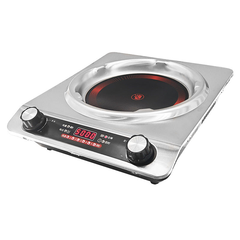 concave electric ceramic stove for home commercial light wave oven high power hot pot barbecue casserole stir-fry concave stove