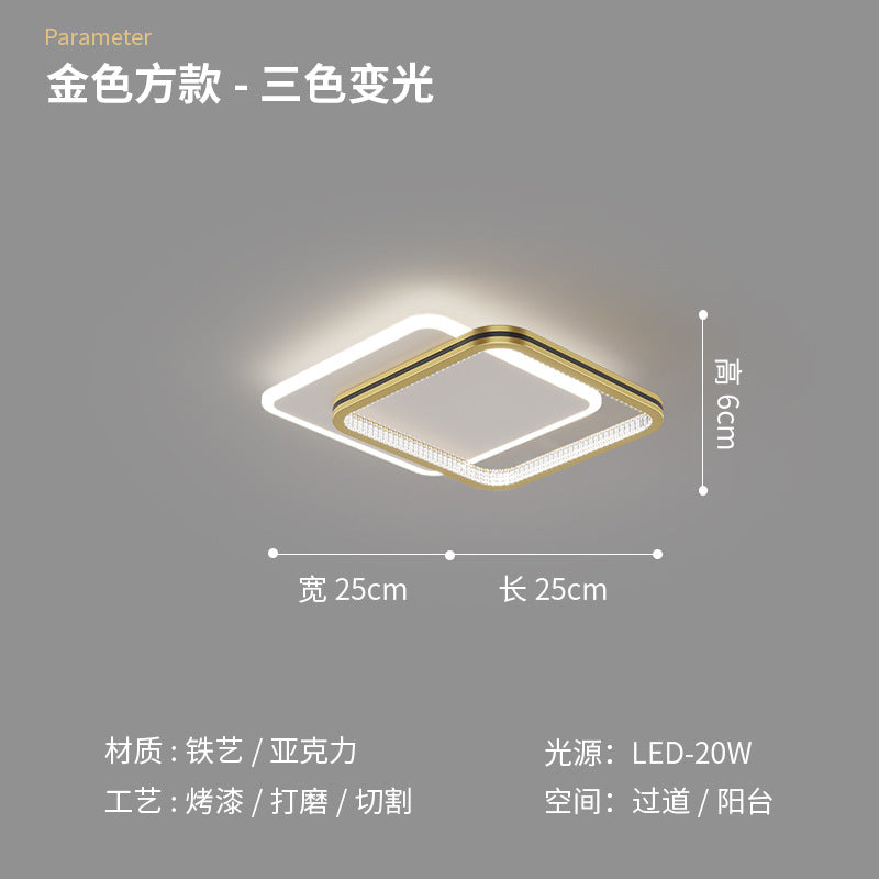 [Strict selection] Aisle corridor light luxury simple modern cloakroom ceiling light Nordic creative personalized led light
