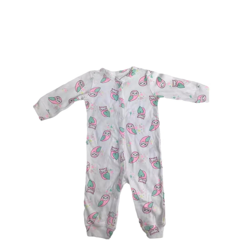 Export baby spring & fall jumpsuit baby girl pure cotton type a long climbing infant long sleeves jumpsuit rompers