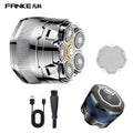 magnetic six-blade bald head handy gadget electric shaver shaving hairdressing full body washable fast charging digital display