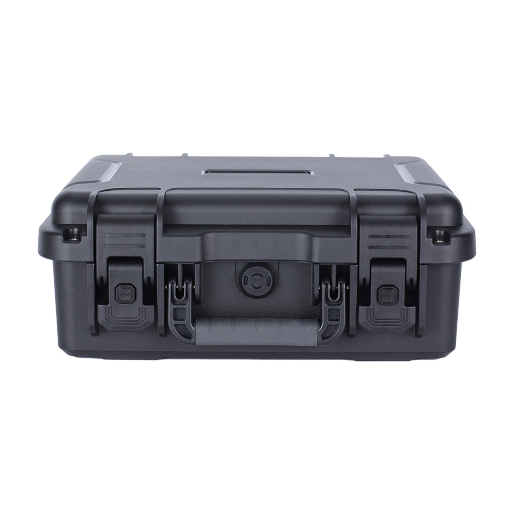 Plastic protective box, toolbox, instrument box, portable plastic toolbox, drop-resistant and durable plastic toolbox.