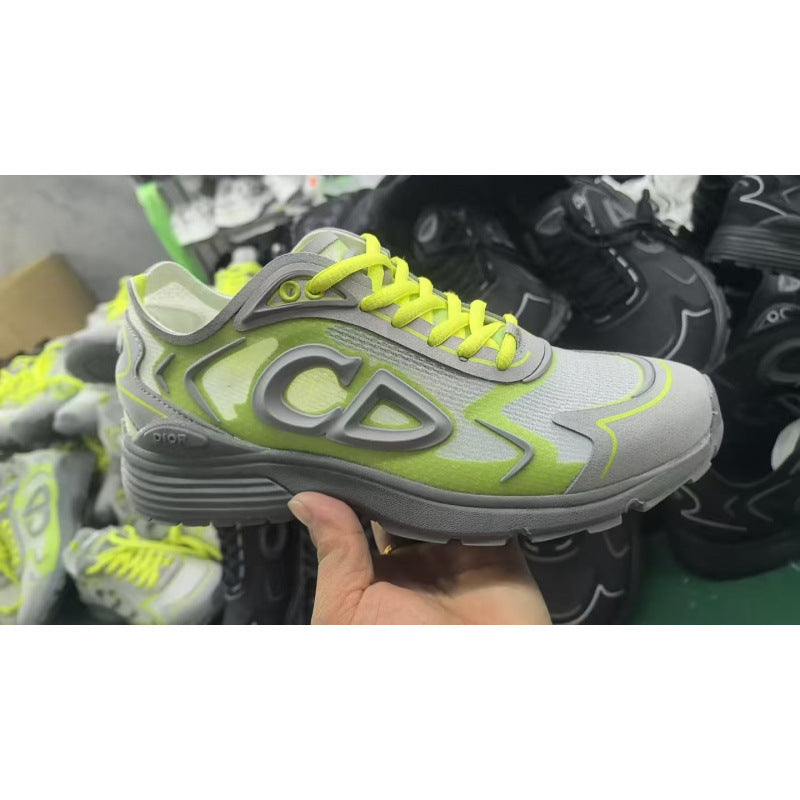 bestseller b22 breathable mesh running shoes - couple's style, export-grade, comfortable patchwork running sneakers