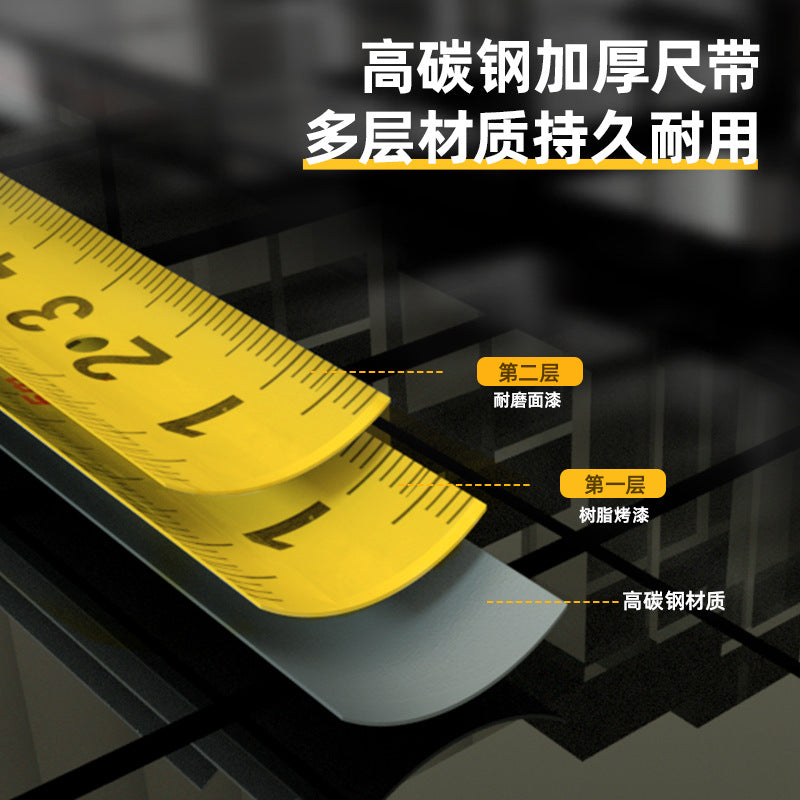 Deli 8202 Steel Tape Measure 3m Tool Measurement Drawing Measure Tape Measure Woodworking Measurement Meter Scale