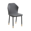 Dark gray gold legs