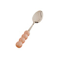 Pink pointed spoon (four beads)