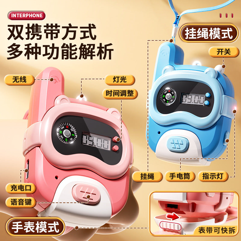 Kids' walkie-talkies: wireless communication for parent-child interaction, outdoor fun, and educational toys for boys and girls