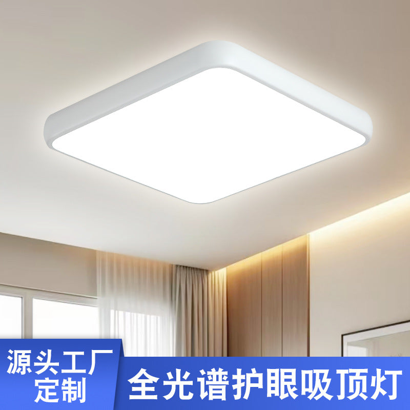 Zhongshan lamps led ceiling lamp home improvement lamps modern simple study lamp ultra-thin three-proof full spectrum eye protection lamp