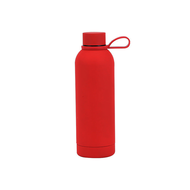 new arrival 304 stainless steel thermos cup large capacity double-layer vacuum small mouth bottle portable car sports water cup