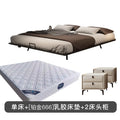 Bed + platinum 666 latex mattress + bedside table*2