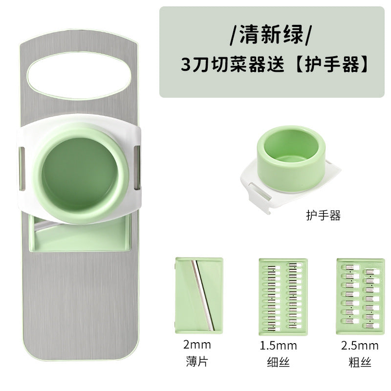 Kitchen for home potato shredding and cucumber handy gadget stainless steel grater multifunctional vegetable cutter slicer shredder