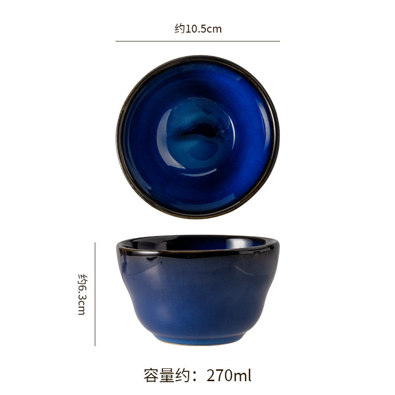 Japanese kiln personalized tableware restaurant hot pot restaurant small bowl fruit bowl good-looking cooking bowl for home rice small bowl