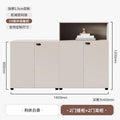 Low cabinet office printer tea cabinet partition cabinet file cabinet casual wooden floor-standing information cabinet with password lock