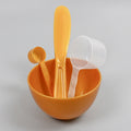 Wholesale beauty tool set: plastic mask bowl, makeup mixing bowl, stirring stick, soft mask powder spoon
