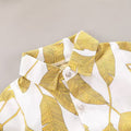 Kids' summer clothing set: new trendy boys' printed short-sleeve shirt and shorts two-piece set - wholesale in stock
