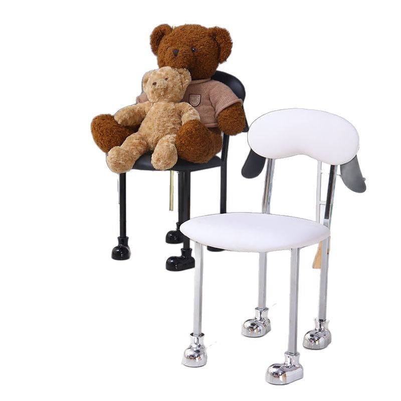 Used sheep chair backrest chair makeup dressing stool dining chair kids designer for home cartoon chair
