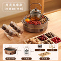 Moon spirit cup [17-piece tea making set] steaming and cooking integrated moon xi pot