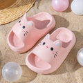 Eva kids' slippers - summer indoor/outdoor anti-slip soft sole slides for boys and girls - cute cartoon designs for toddlers and big kids