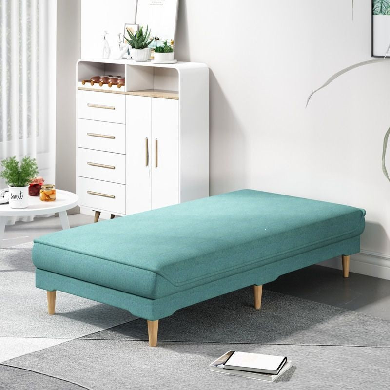 Balcony sofa bed all-in-one dual-purpose widened patchwork bed single bed adult chaise lounge side bed extension bed end stool
