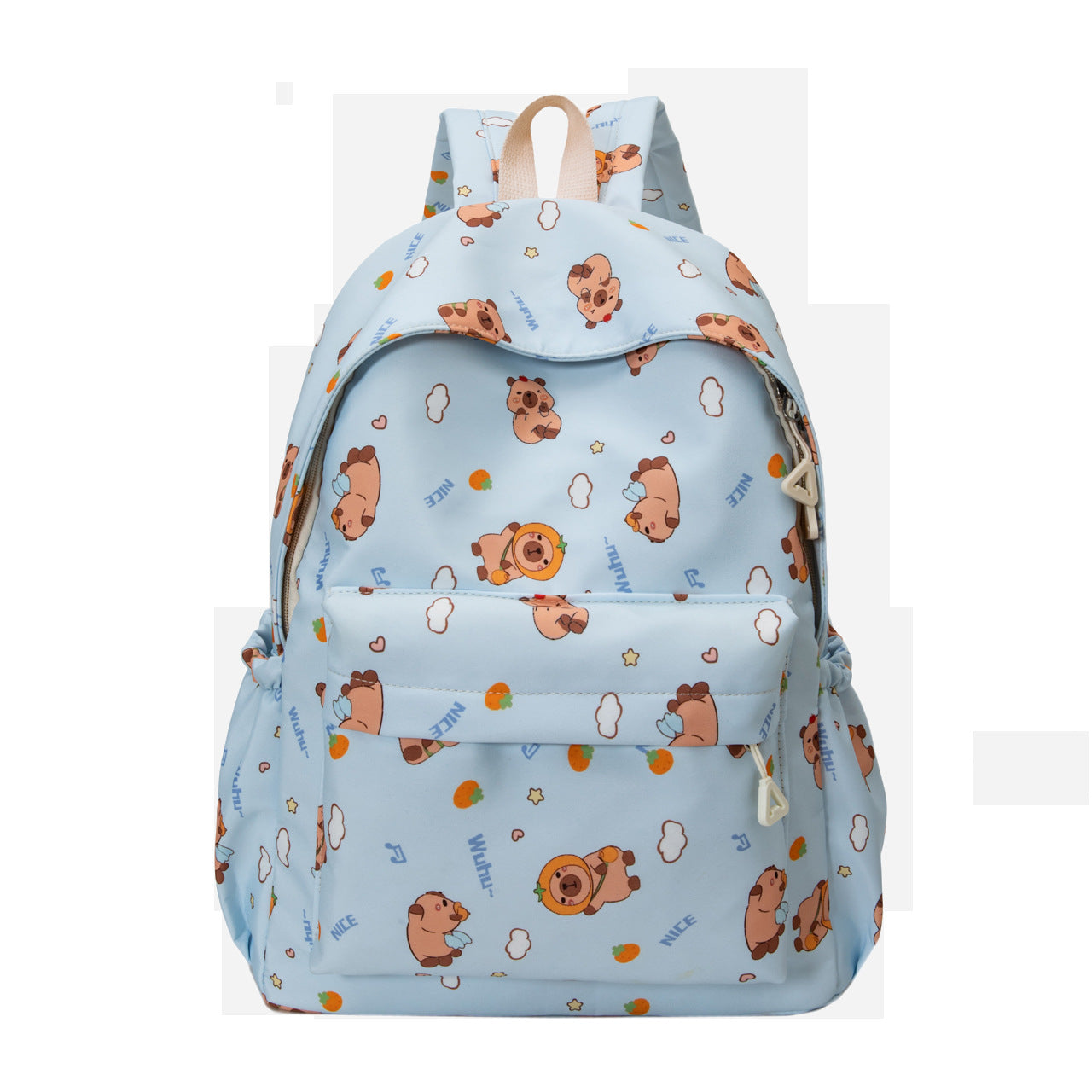 New printed cartoon children's backpack casual versatile primary and secondary school student schoolbag large-capacity junior high school student backpack