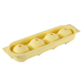 Four-sphere silicone ice cube tray with lid, round ice cube tray, silicone ice mold, round ice making box, creative ice maker