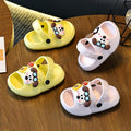 Eva slippers - women's summer cartoon cute non-slip indoor bath thick sole slippers - baby sandals