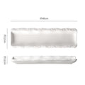 16inch sushi strips-transparent glaze