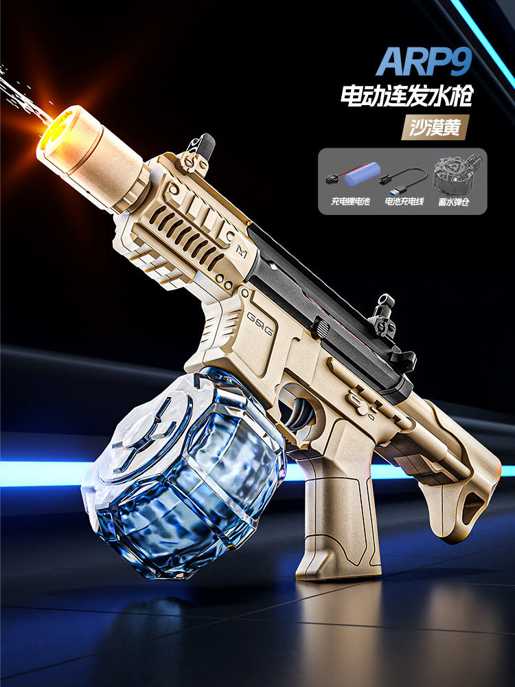 new arrival victor electric burst water gun automatic water absorption manual automatic linkage reloading large capacity water gun