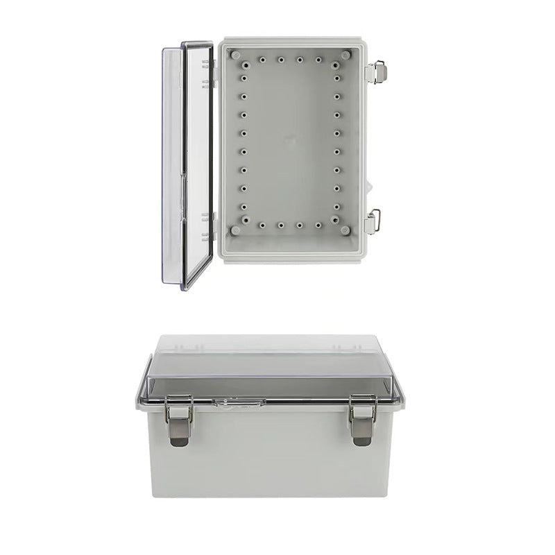 BG stainless steel buckle waterproof box ABS plastic waterproof junction box outdoor sealing rainproof power distribution button box