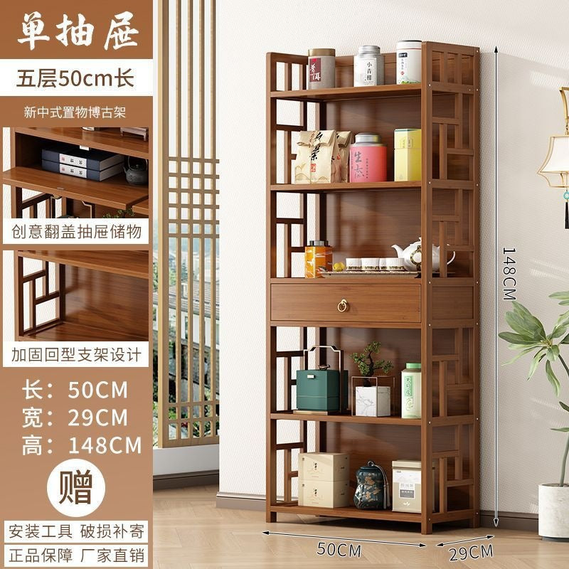 Storage rack tea cabinet office tea cabinet for home tea display cabinet table side cabinet tea tea set storage cabinet
